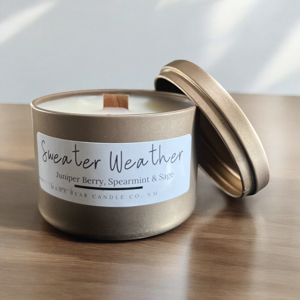 8 oz Sweater Weather Wood Wick