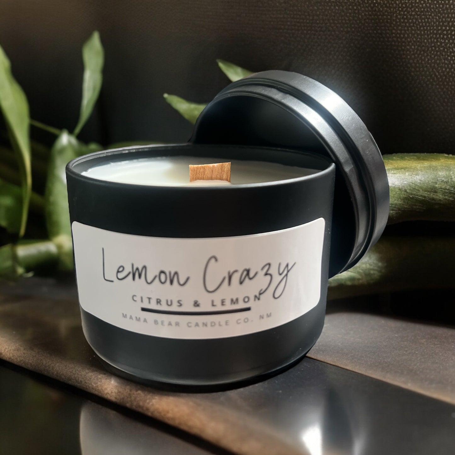 8oz Lemon Crazy wood wick