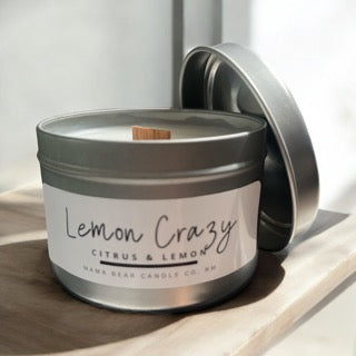 6 oz Lemon Crazy Silver Tin